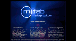 Desktop Screenshot of mfab.de